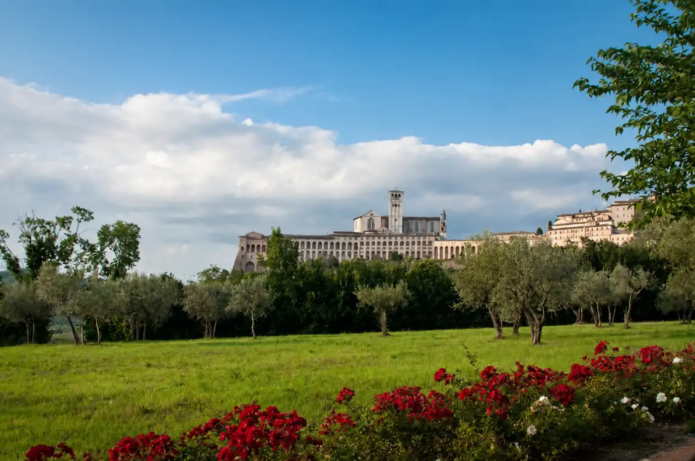 Campagna umbra intorno ad Assisi