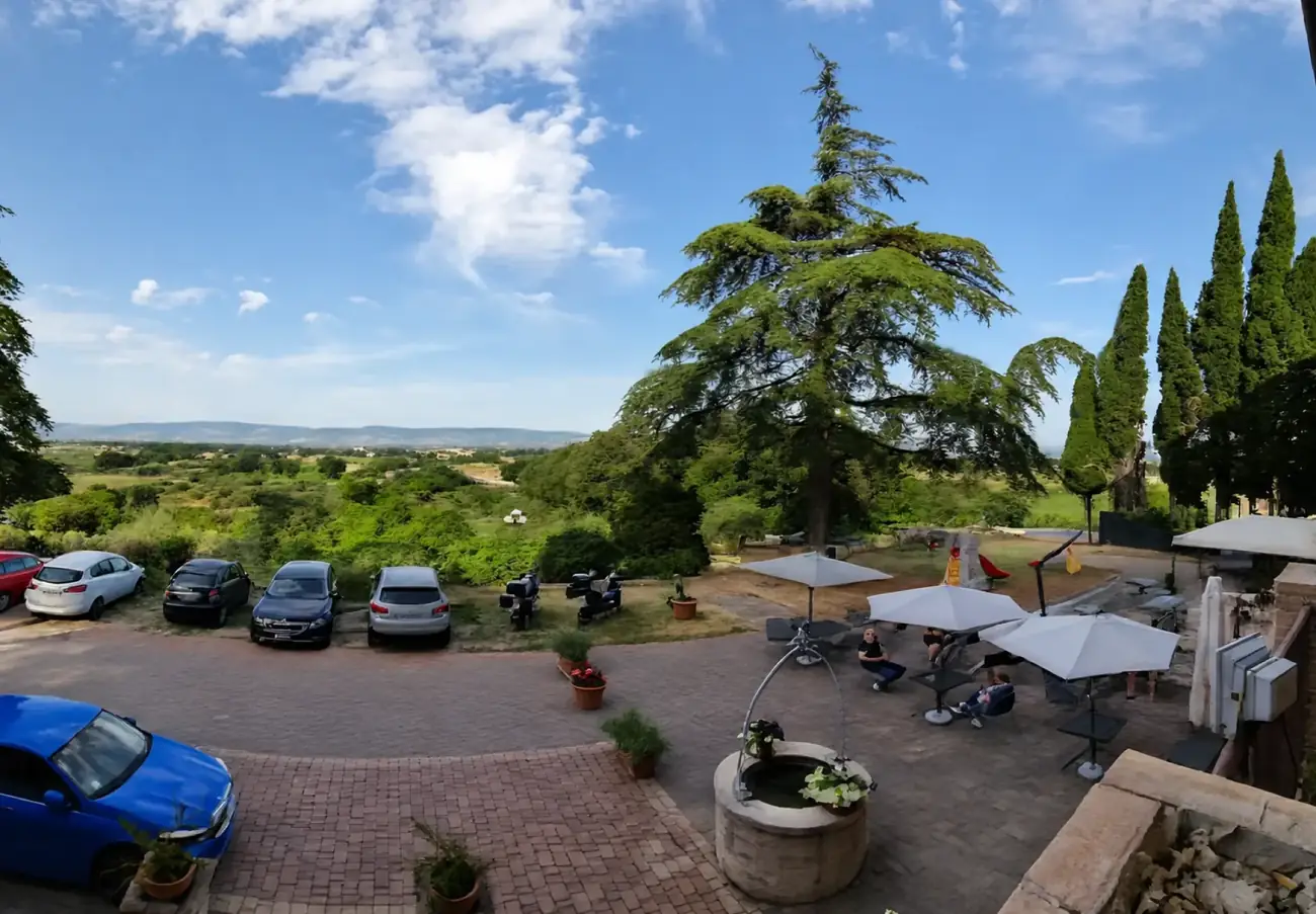 Free private parking in the grounds